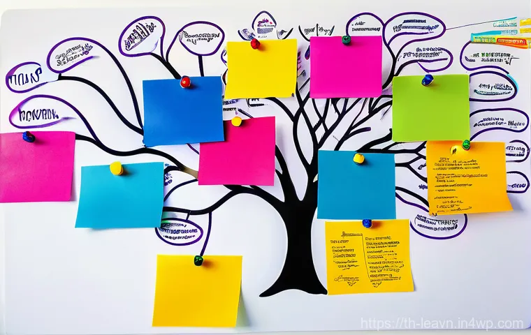 마인드맵으로 복잡한 개념 쉽게 이해하기 - **Prompt 1: Initial Mind Map Creation for Clarity**
    A bright, well-lit close-up shot of a person...