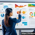 Home 19 마인드맵을 이용한 직무 분석하기 - A detailed professional office scene showing a diverse Thai team collaboratively creating a colorful...